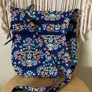 Vera Bradley Triple Zip Hipster Crossbody Bag